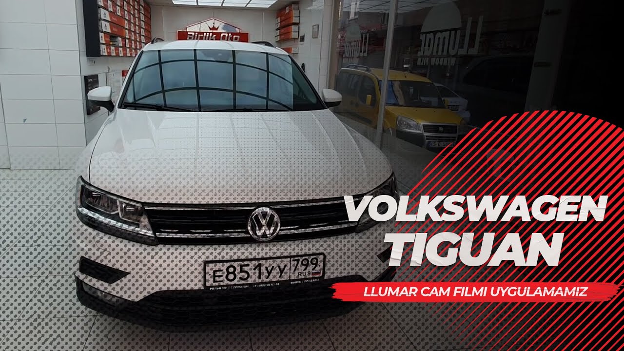 VW Tiguan // Ön Cam & Ön İki Kapı LLumar Air80, Arka Camlar LLumar ATR15 Cam Filmi