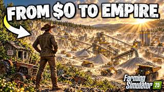 I Turned an ABANDONED QUARRY Into an EMPIRE! | Farming Simulator 25