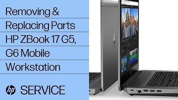 Removing & replacing parts for HP ZBook 17 G5, G6 | HP Computer Service