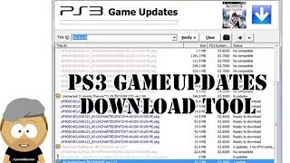 PS3 Game Updates Download Tool Tutorial(Hier der Link zur Datei: http://aldostools.org/ps3gameupdates.rar., 2013-02-03T11:00:21.000Z)