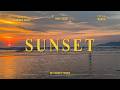 [Original Footage] Twilight Beach • Peaceful Nature Ambiance to Unwind &amp; Sleep | Quiet Tides