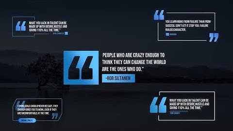 Clean Quote Titles V2 DaVinci Resolve Templates