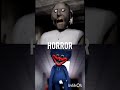 Granny vs Huggy waggy #shorts #viral #granny #gaming #horrorgame