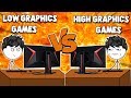 Low Graphics Games VS High Graphics Games