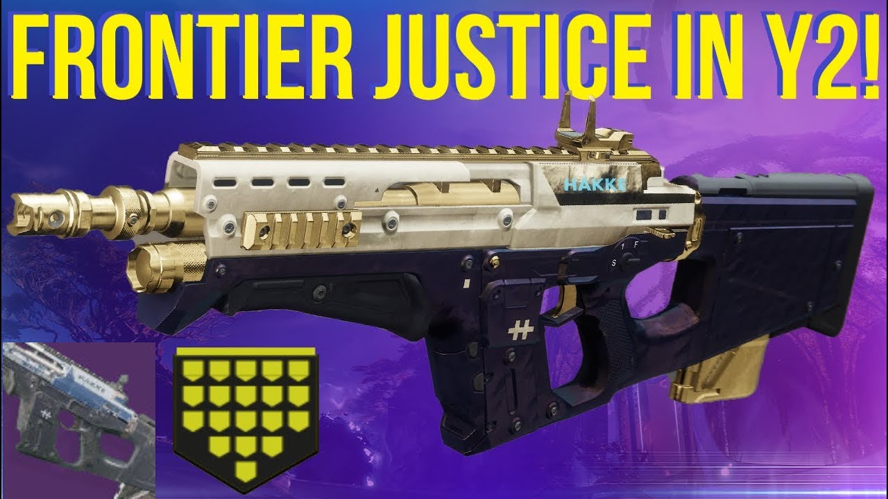 Frontier Justice In Year 2! (High Impact 3 Tap) Destiny 2 YouTube