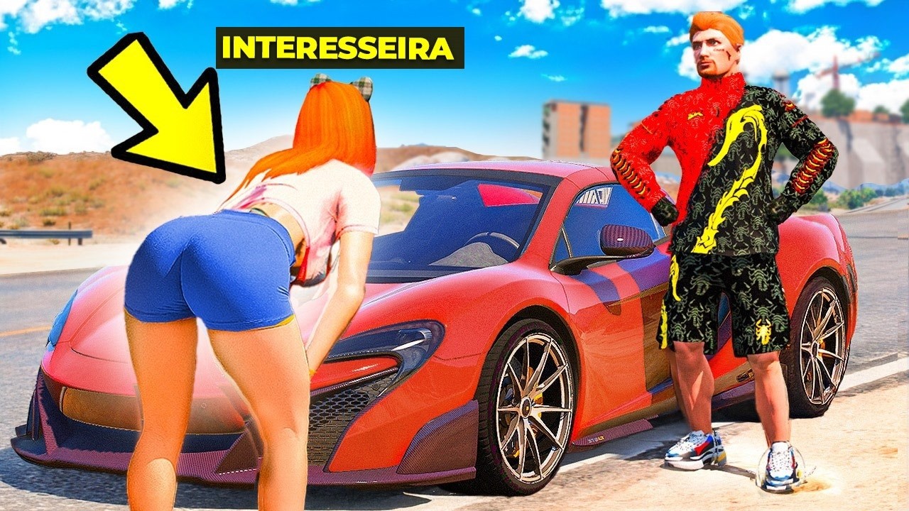 Larguei a INTERESSEIRA DO GTA 5 RP no MAR!