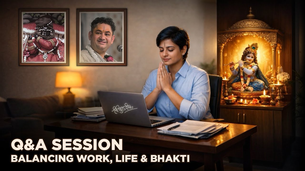 Work, Life & Bhakti: Finding True Balance | Sri Pundrik Goswami Ji