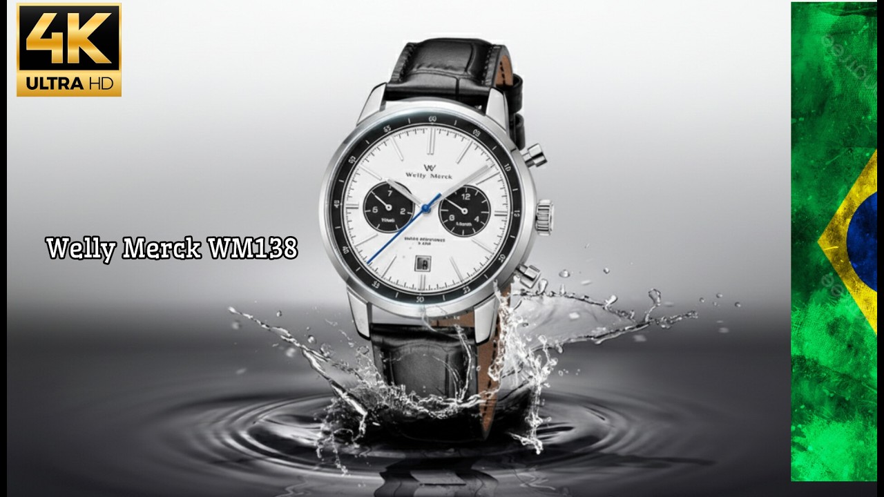 Análise relógio Welly Merck WM138M versão branca!