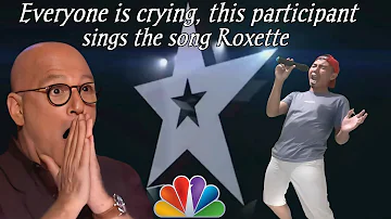 This super amazing voice very extraordinary singing song Roxette | America's got talent parody