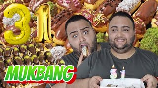 31 YAŞIMA KADAR BAŞIMA GELEN 31 İLGİNÇ ŞEY! 1 KİLO EKLER MUKBANG