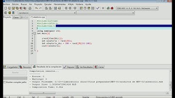 Cómo generar un número aleatorio en C++