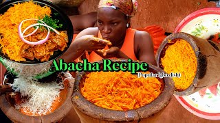 Abacha (African Salad) Recipe : Most Popular Nigerian food! New Method Alert 😋