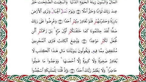 سورة الكهف  برواية البزي عن ابن كثير ـ  الشيخ أحمد ديبان
