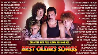 The Best Of Oldies Songs/ Queen, Guns N' Roses, Aerosmith - Greatest Hits Full Album 70s 80s