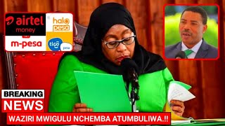 BREAKING NEWS: WAZIRI WA FEDHA NA MIPANGO ATUMBULIWA MUDA HUU.