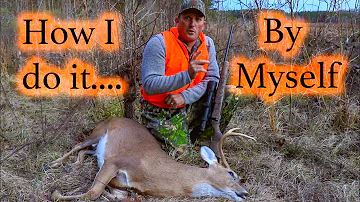 How To Gut A Deer, in the Field, by Yourself! {Quick Clean Easy}