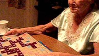 Scrabble with Grandma