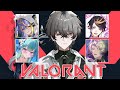 【 VALORANT 】 新しい友達とヴァロ~!w/ Claude Clawmark, Finana Ryugyu, Shu Yamino, Aster Arcadia【 久我レオ / ネオポルテ 】