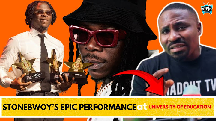 Stonebwoy’s Epic Performance At University Of Education (Winneba) Drop ‘Pray For Me’ Ft Wyclef Jean