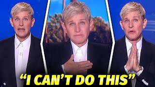 Ellen DeGeneres Reacts To Her Show ENDING!