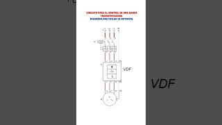 Control de una banda transportadora. #automatizacion #cadesimu #parati #electricidadindustrial