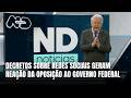 Decretos sobre plataformas digitais ampliam debate político no Brasil