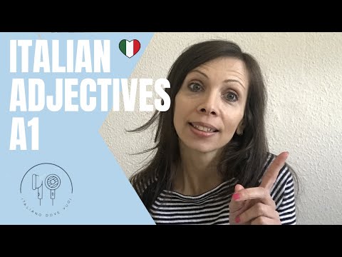 Video: Come Si Formano Gli Aggettivi