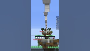 How far can I jitter bridge? #minecraft #viral