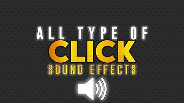 50+ Click sound effect || Mouse click sound effects no copyright