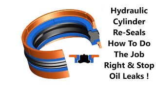 How to Clean Re Seal Assemble and Test a Stripped Down Hydraulic Cylinder