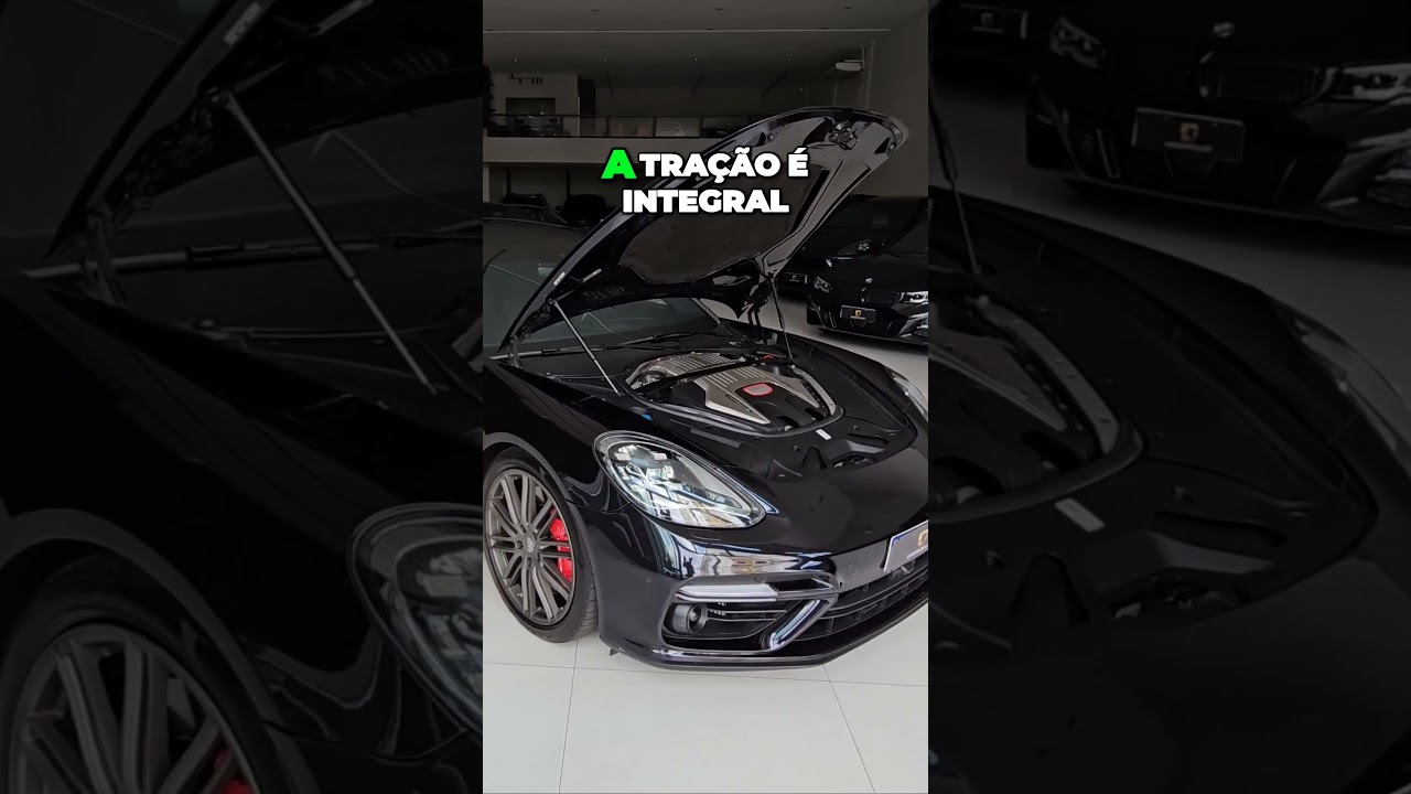 Porsche Panamera Turbo 2018  – Motorização V8 biturbo #carrosdoxenao