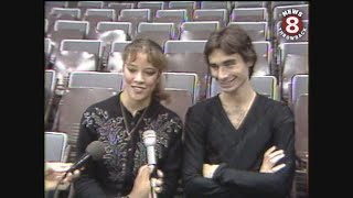 Champion figure skaters Tai Babilonia and Randy Gardner in San Diego 1981
