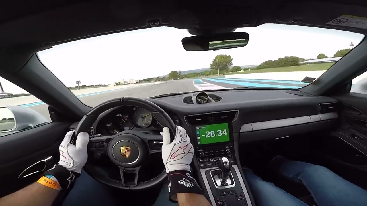Gt3 991.2 circuit Paul Ricard best lap 