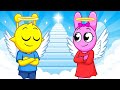 Simon and Pinki Go Down the Crazy RAINBOW SLIDE in Roblox!