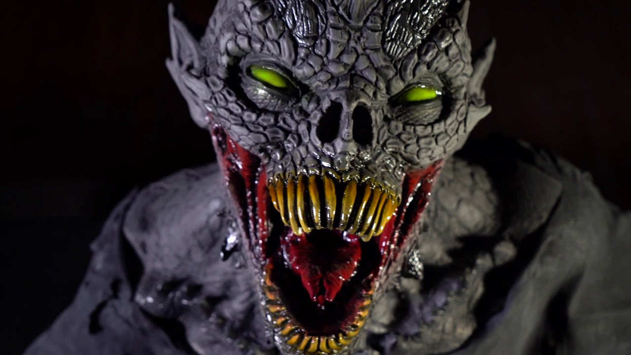Demon Rising Animated Halloween Prop