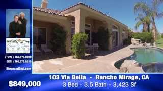 103 Via Bella, Rancho Mirage, CA