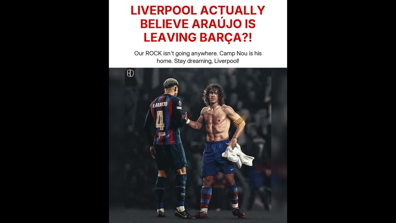 Liverpool dreaming of Araújo? 😂