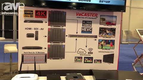 InfoComm 2018: Pro Video Instruments Exhibits VeCASTER HDMI Over IPTV Distribution