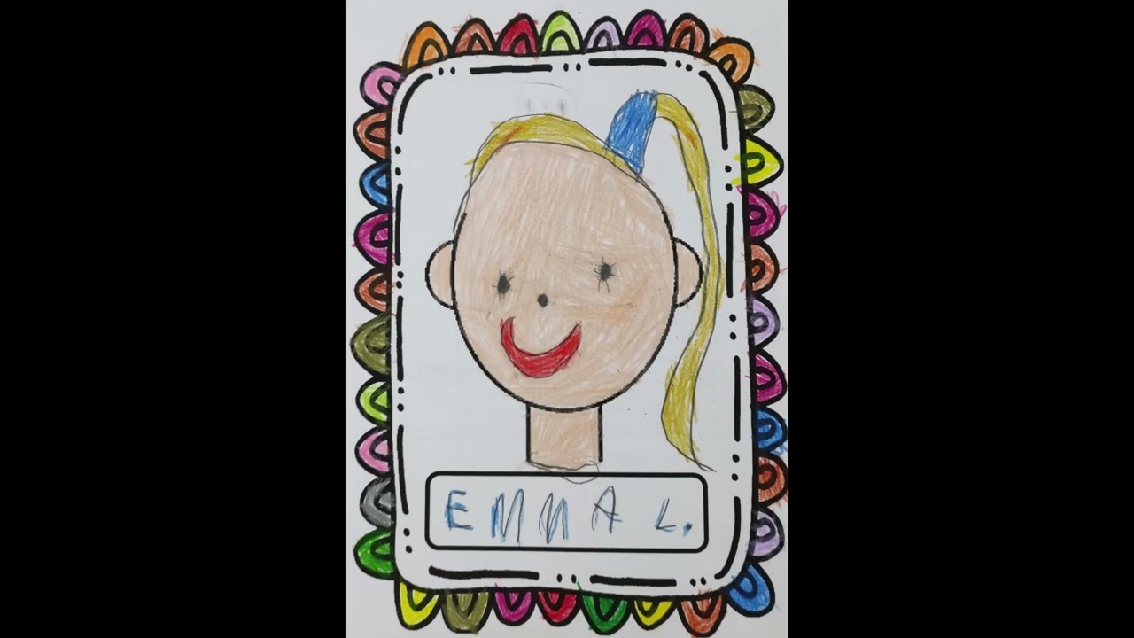 RETRATO-Infantil-4 anos-Profe Adela