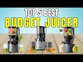 Best Budget Juicer 2025 – Top 5 Picks Reviewed!