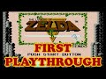 My first adventure into the original game the legend of zelda for the nes part 1