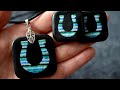 Polymer Clay Tutorial Earrings &amp; Pendant Good Luck Style