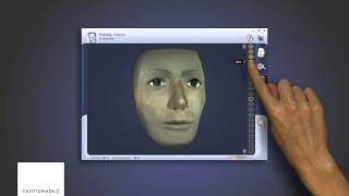 Face Scan - Direct Manipulation Touch Interface