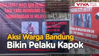 Auto Malu! Warga Kompak Pajang Foto Pelaku yang Buang Sampah Sembarangan