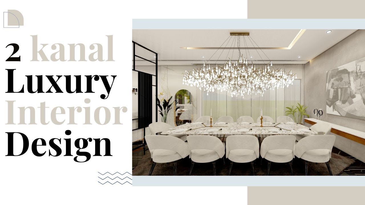 "Stunning 2 Kanal House Interior Design Ideas | Modern Luxury Home Tour ...