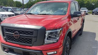 2023 Nissan Titan Pro4X Red Alert