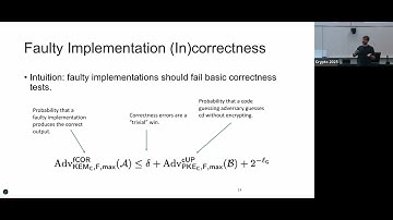 Key Exchange & Generation (Crypto 2025)