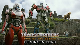 Transformers: Rise of the Beasts | Filming in Peru Featurette - Anthony Ramos, Dominique Fishback