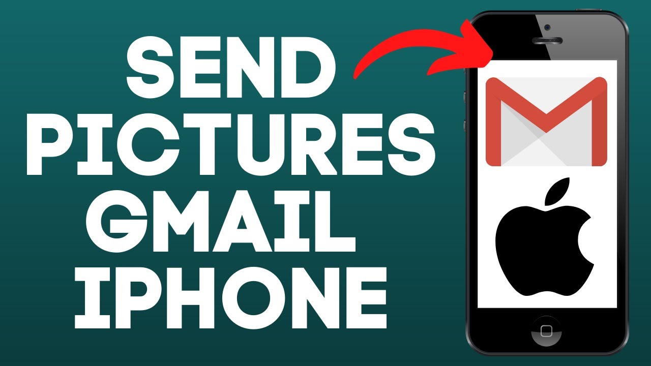 Gmail iphone. Send picture. Send image.