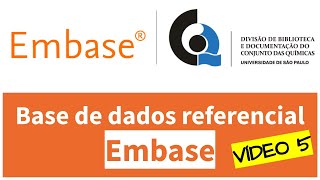 Embase, vídeo 5: formulários de busca PICO e PV Wizard